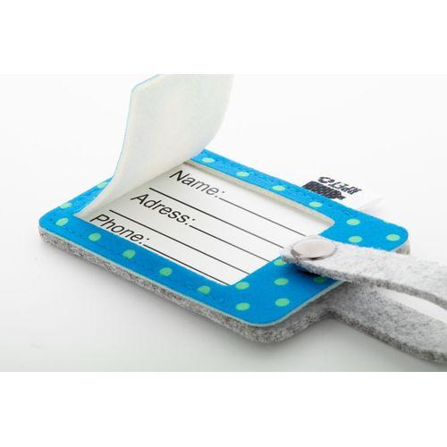 CreaFelt Tag custom RPET luggage tag