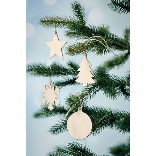 Wooden star shaped hanger ESTY