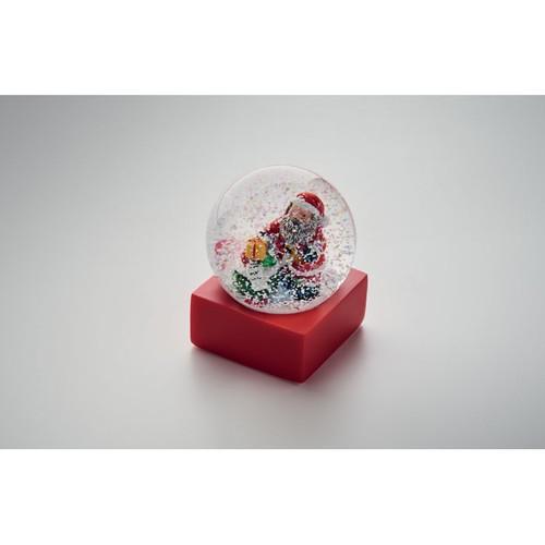 Snow ball glass ornament SANTISIMO