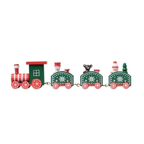 JUNA Train de Noël en bois
