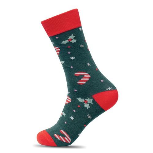SOC LARGE Paire de chaussettes de Noël L