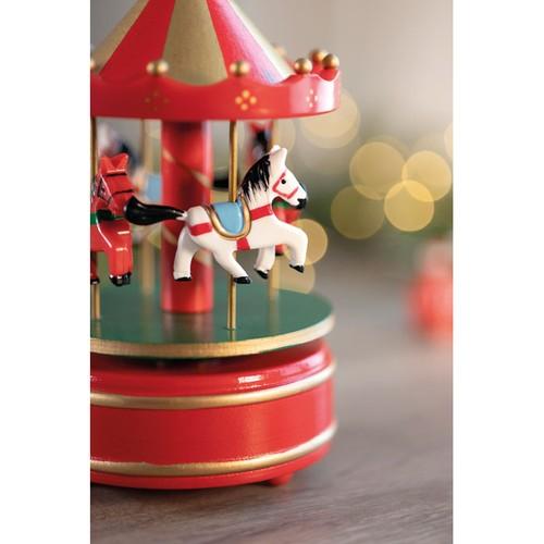 WHIRLY Boîte à musique mini carrousel