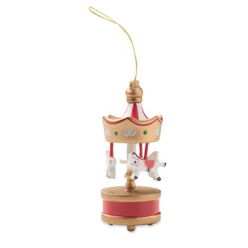 WHIRL Wooden carousel ornament
