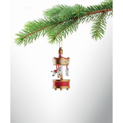 WHIRL Wooden carousel ornament