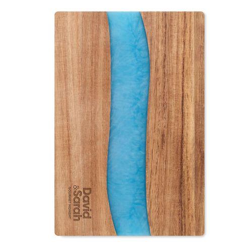 Acacia wood cutting board GROOVES
