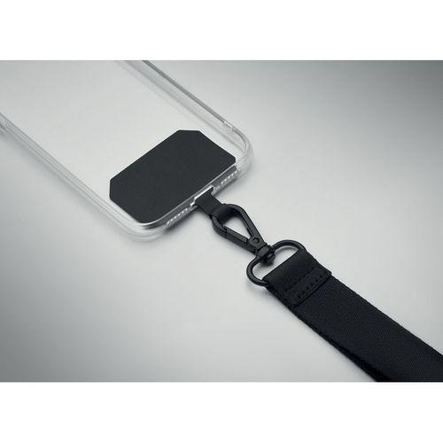 Polyester phone wrist strap CELESTE
