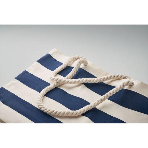 Cotton beach bag 220 gr/m² HEAVEN STRIPE