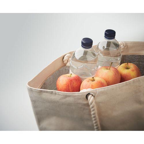 Beach cooler bag in cotton HEAVEN