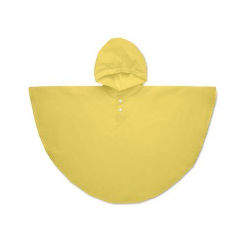 PEVA kid rain coat with hood PONCHIE