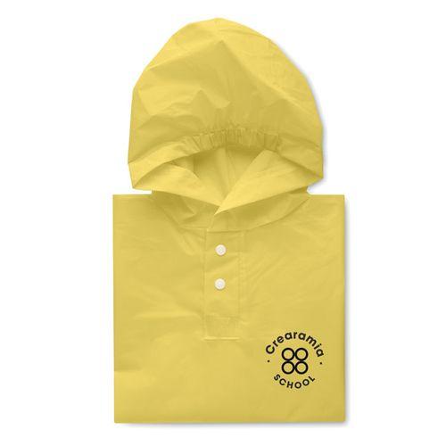 PEVA kid rain coat with hood PONCHIE