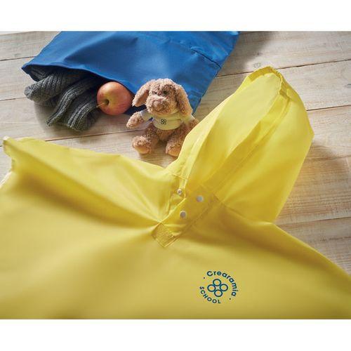 PEVA kid rain coat with hood PONCHIE