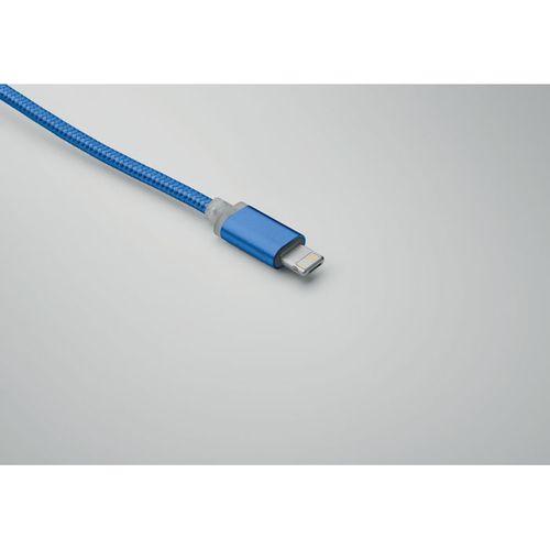 4 in 1 charging cable type C BLUE