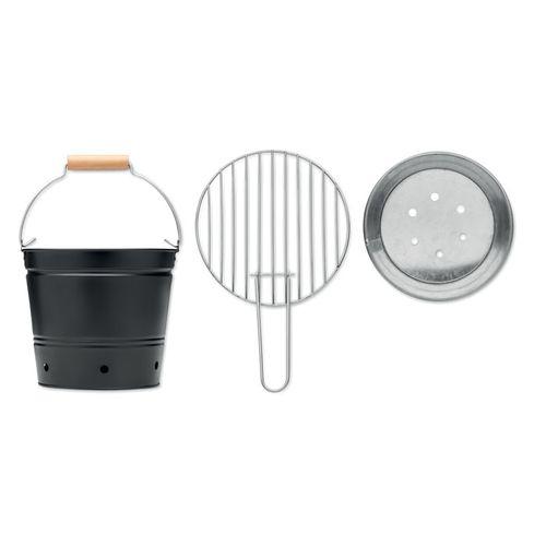 Portable bucket barbecue BBQTRAY