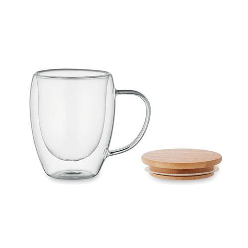Double wall borosilicate mug TIRAL