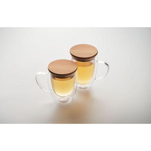 Double wall borosilicate mug TIRAL