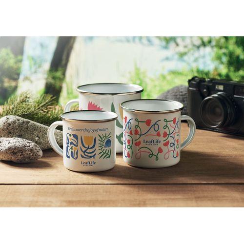 Mug en émail pour sublimation PLATEADO S