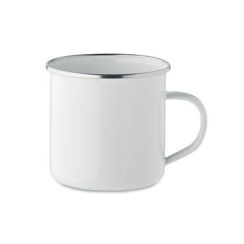 Mug en émail pour sublimation PLATEADO L