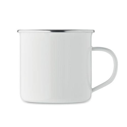 Mug en émail pour sublimation PLATEADO L