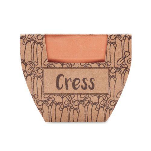 Terracotta pot cress seeds CRESS POT