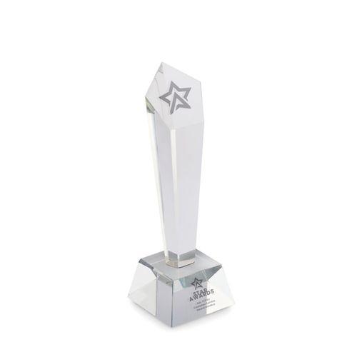 Crystal award in a gift box DIAWARD