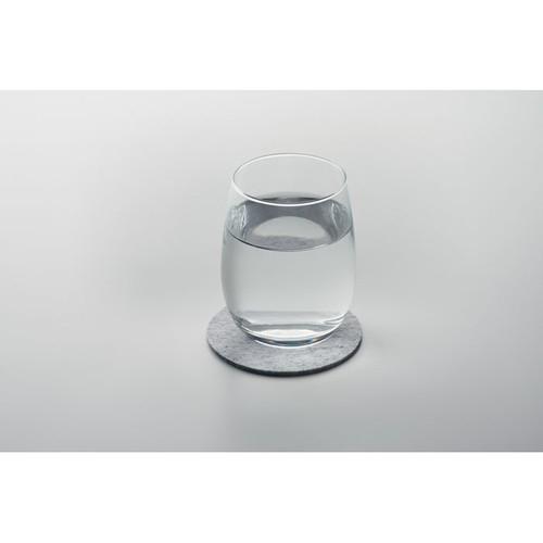 Round coaster in RPET felt FELTSTER