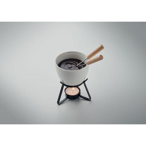 Ceramic fondue set 240 ml KASE