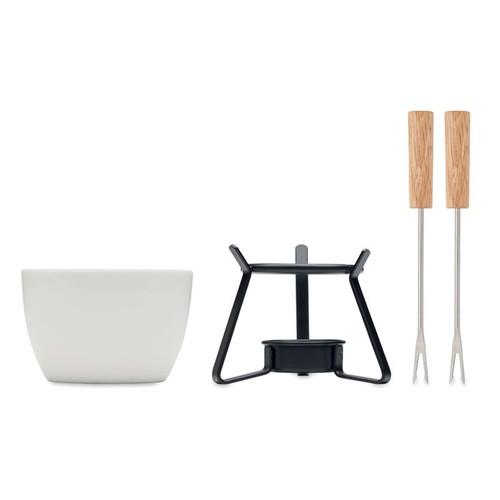 Ceramic fondue set 240 ml KASE