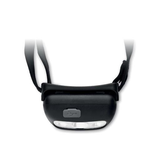 Rechargeable LED head torch ELYDEE