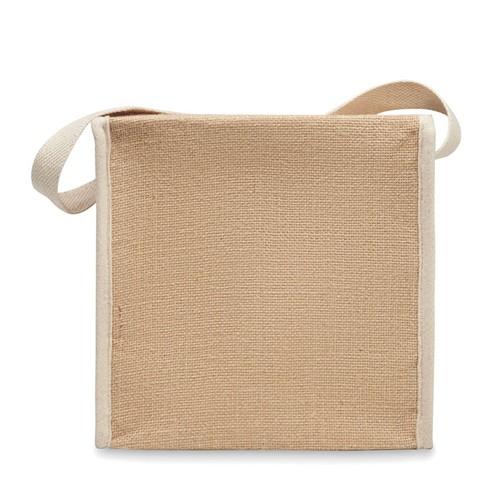 Jute and canvas cooler bag 3L LONA