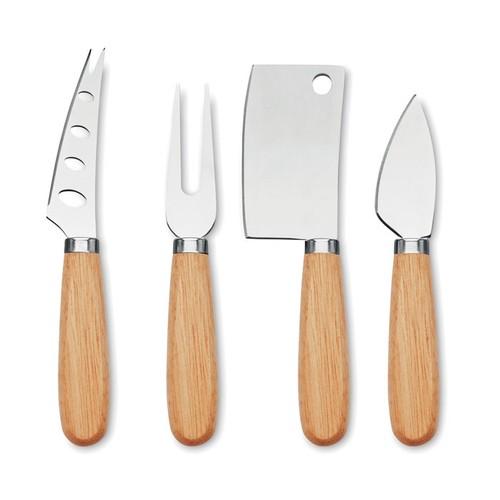 Set of 4 cheese knives CAMEMBERT