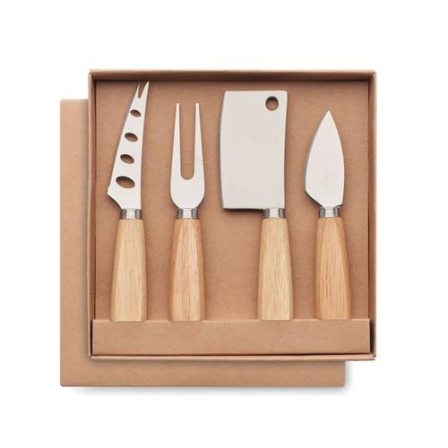 Set of 4 cheese knives CAMEMBERT