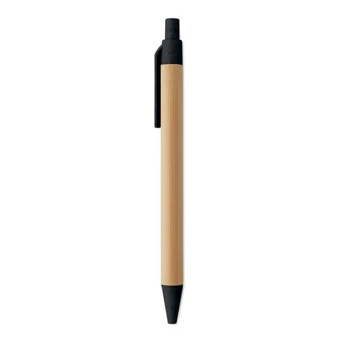 ITEA COLOUR Push button ball pen in bamboo