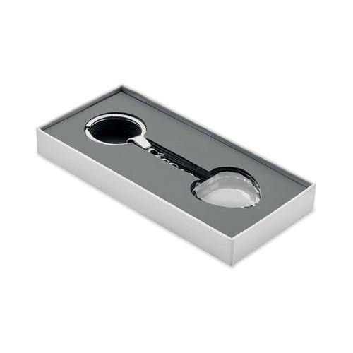 HEARTWARD Glass heart award key ring