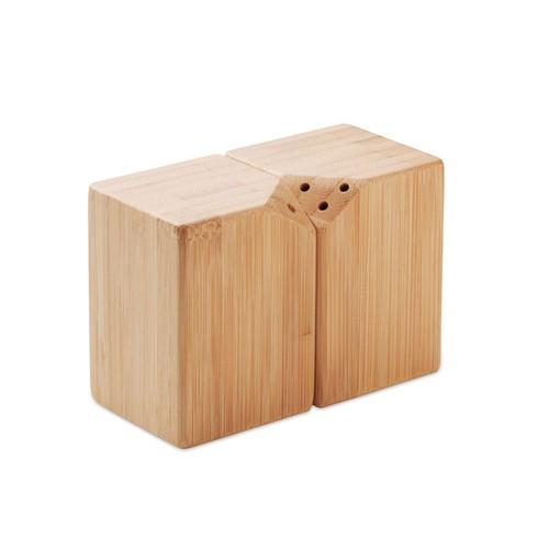 BOTH Bamboo salt & pepper set