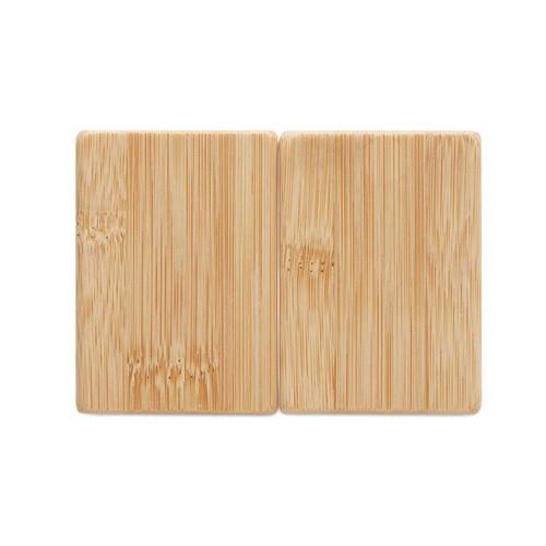 BOTH Bamboo salt & pepper set