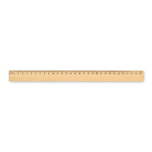RULER30 Wooden ruler 30cm