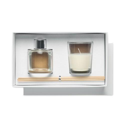 MUSKA SET Vanilla diffuser & candle set