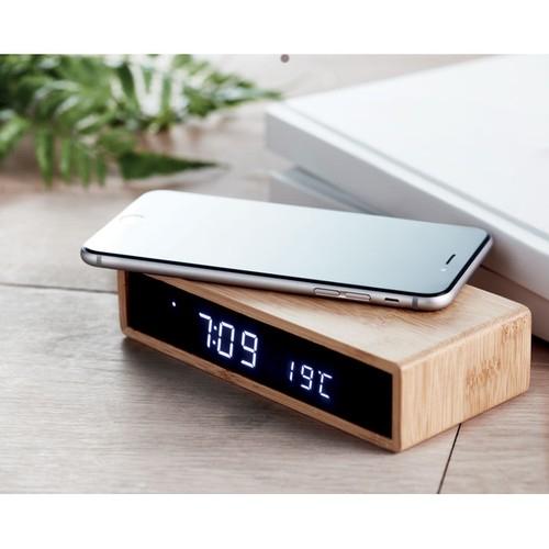 MORO Wireless charger in bamboo 5W