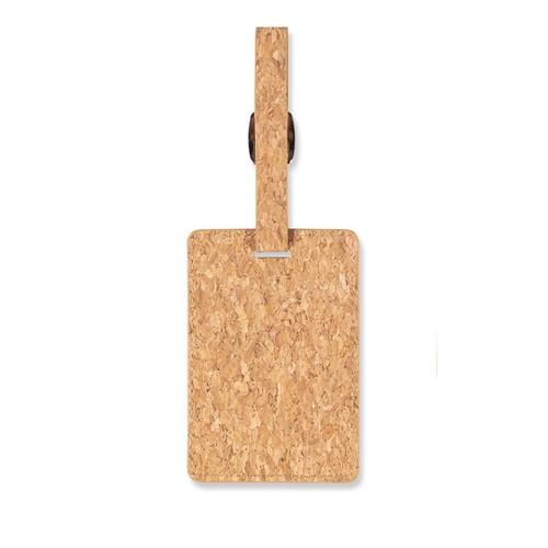 COCO Cork luggage tag