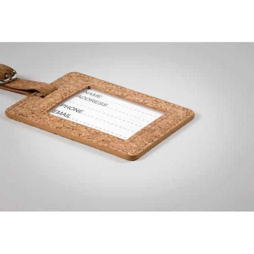 COCO Cork luggage tag
