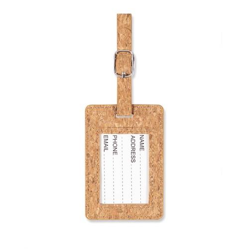 COCO Cork luggage tag