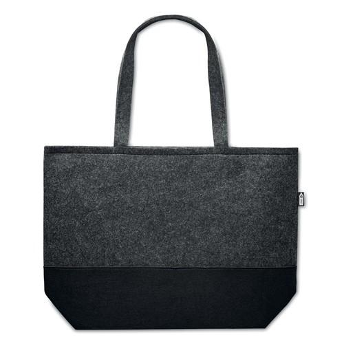 DUO INDICO RPET felt shopping bag