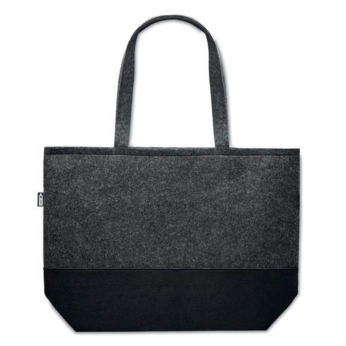 DUO INDICO RPET felt shopping bag