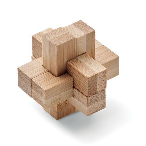 Bamboo brain teaser puzzle SQUARENATS