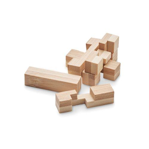 Bamboo brain teaser puzzle SQUARENATS