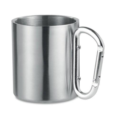 TRUMBO Mug acier et anse mousqueton.