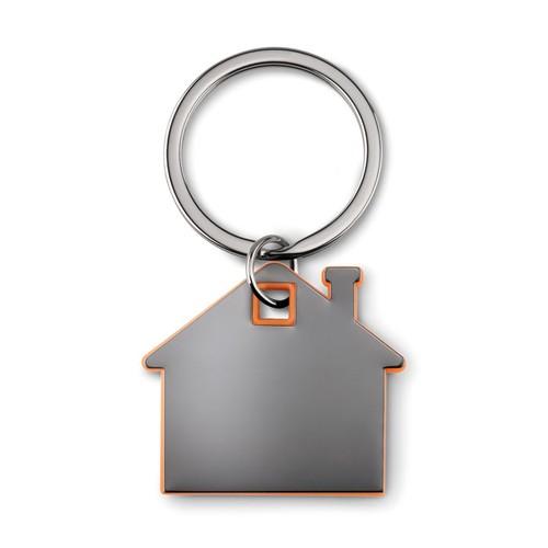 House shape plastic key ring IMBA