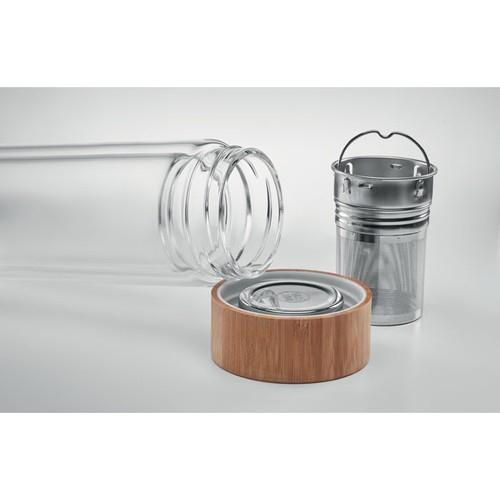 BATUMI GLASS Double wall glass bottle 400ml