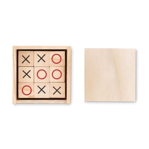 TIC TAC TOE Jeu de morpion en bois
