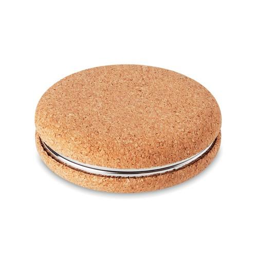 GUAPA CORK Pocket mirror with cork cover